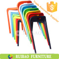 Anji PP Plastic Bar Stool,New design Colorful Leisure Stool,Light Stackable Dining Chair